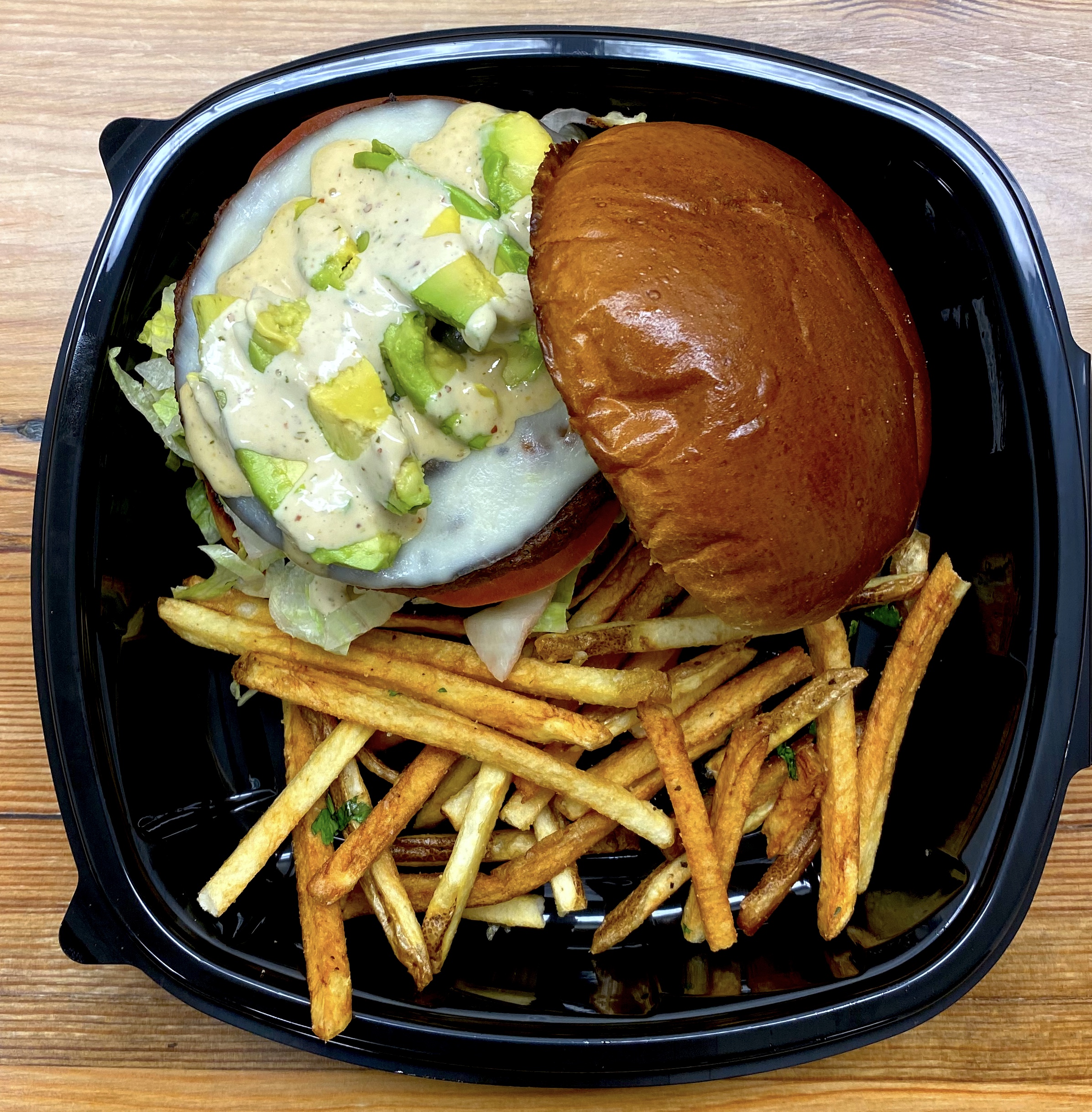 Order Veggie Burger  (vegetarian) food online from Groundlevel 105 store, Lombard on bringmethat.com