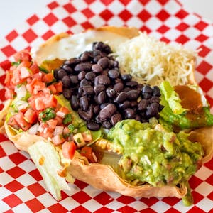 Order Taco Salad food online from El Caballo Wraps store, Alameda on bringmethat.com