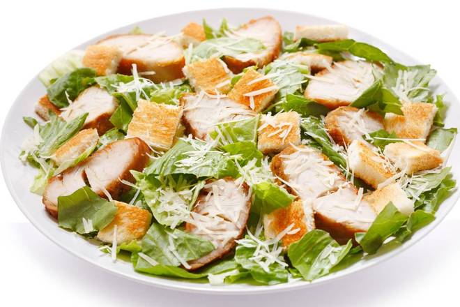 Order Chicken Caesar Salad food online from The Wings Shack store, Raleigh on bringmethat.com