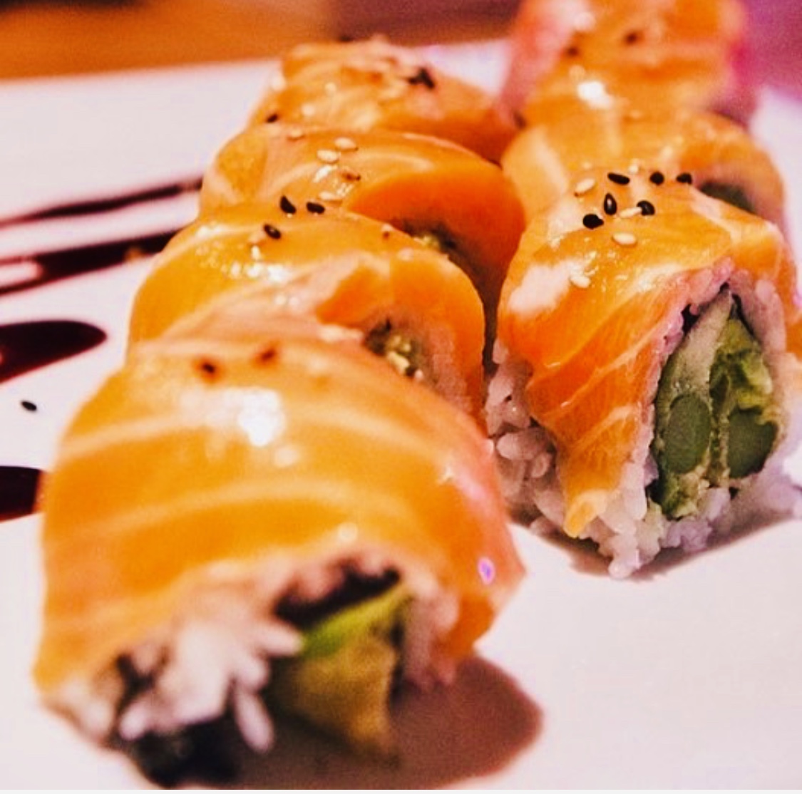 Order The Sakana.Com Roll food online from Sakana Japanese Sushi & Grill store, La Canada Flintridge on bringmethat.com