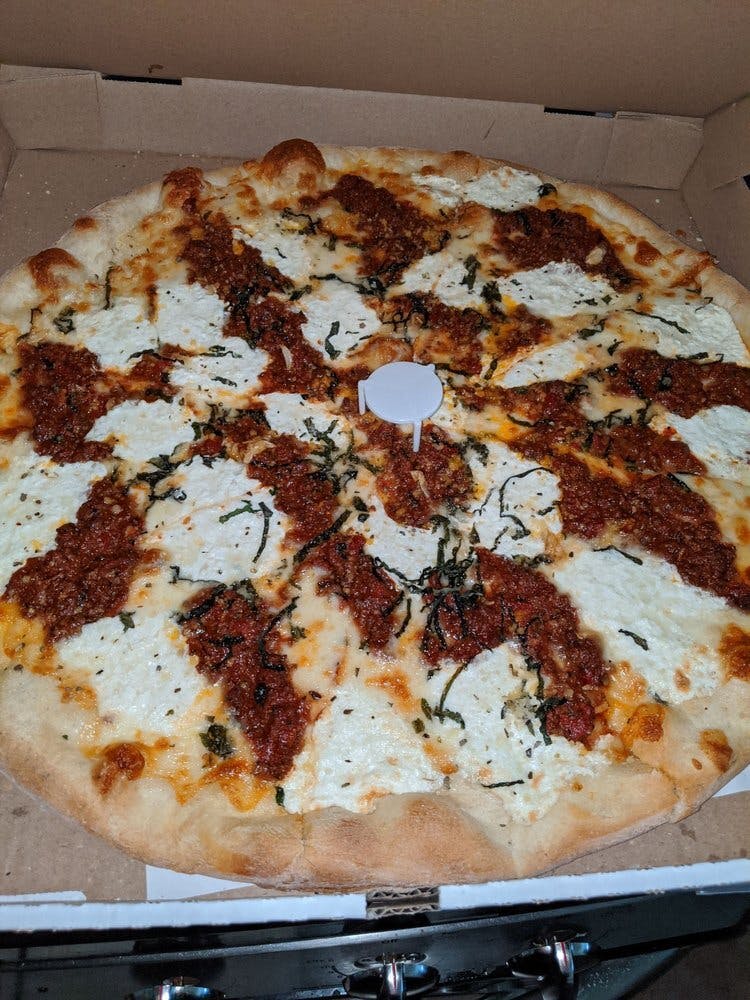 Order Lasagna Pizza - Medium 14'' food online from Bek's Nizza Pizza store, Arlington on bringmethat.com