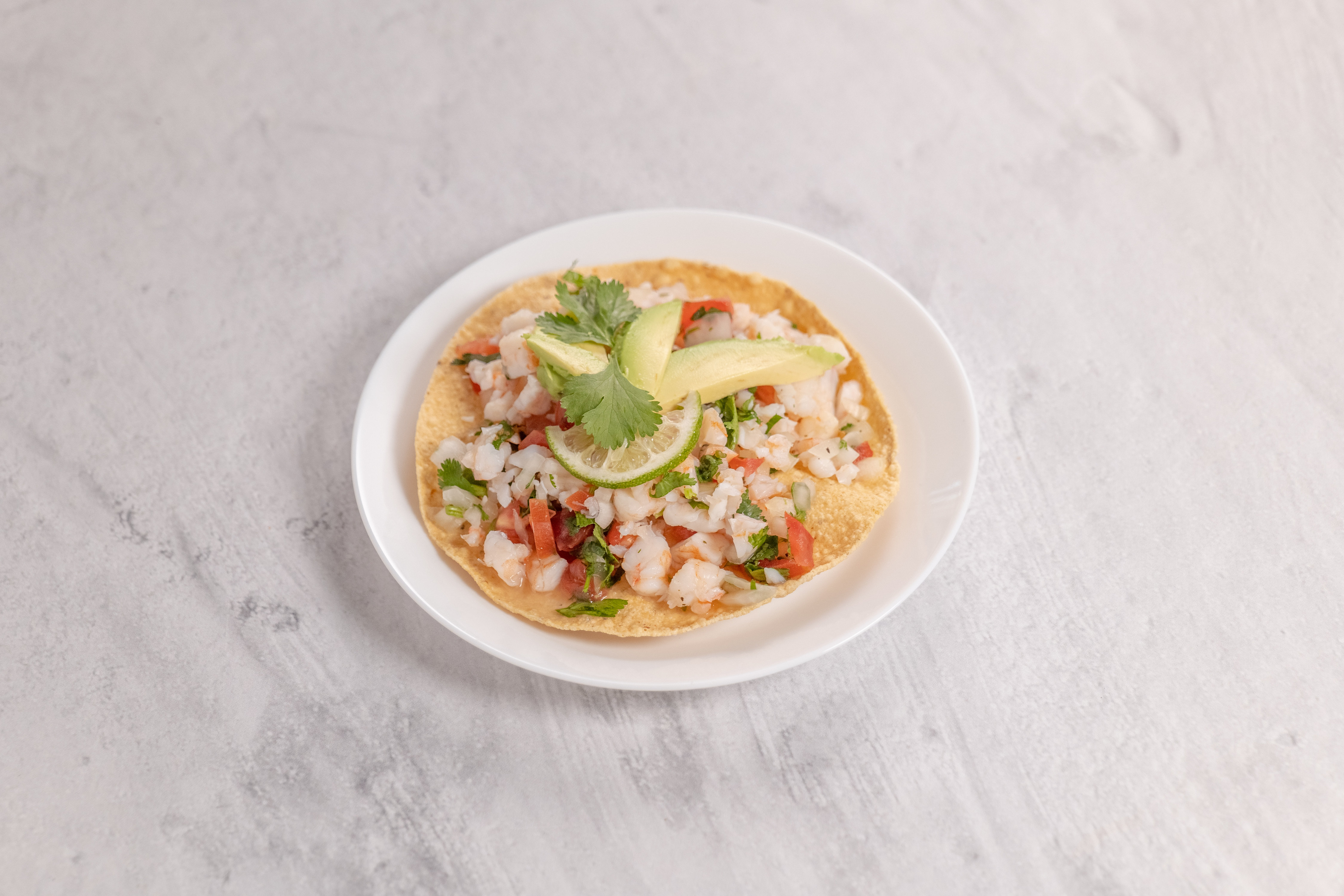 Order Seafood Tostadas food online from Taquisa Mexican Food store, West Covina on bringmethat.com