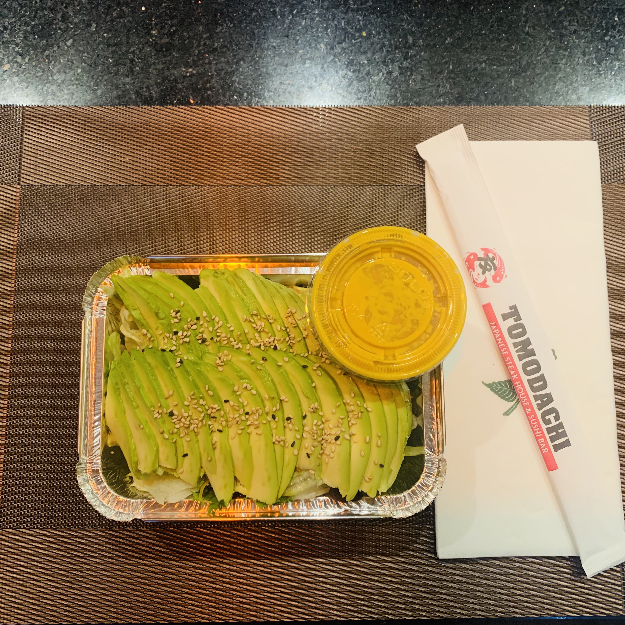 Order 3. Avocado Salad food online from Tomodachi Japanese Steakhouse & Sushi Bar store, Royersford on bringmethat.com