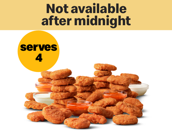 Order 40 Piece Spicy McNuggets food online from Mcdonald store, De Pere on bringmethat.com