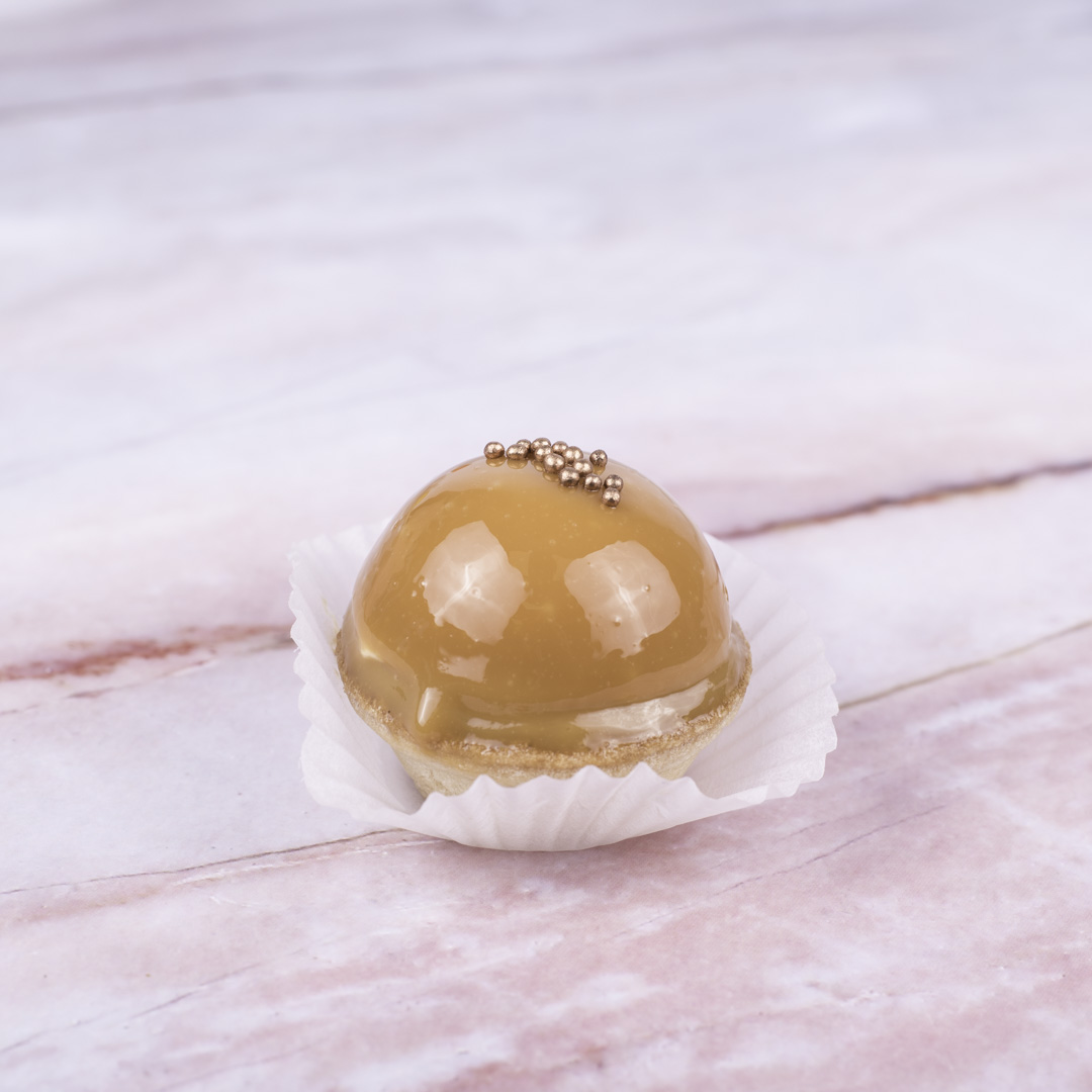 Order Caramel Bonbon Pastry food online from Teapot Bakery And Cafe store, Glendale on bringmethat.com
