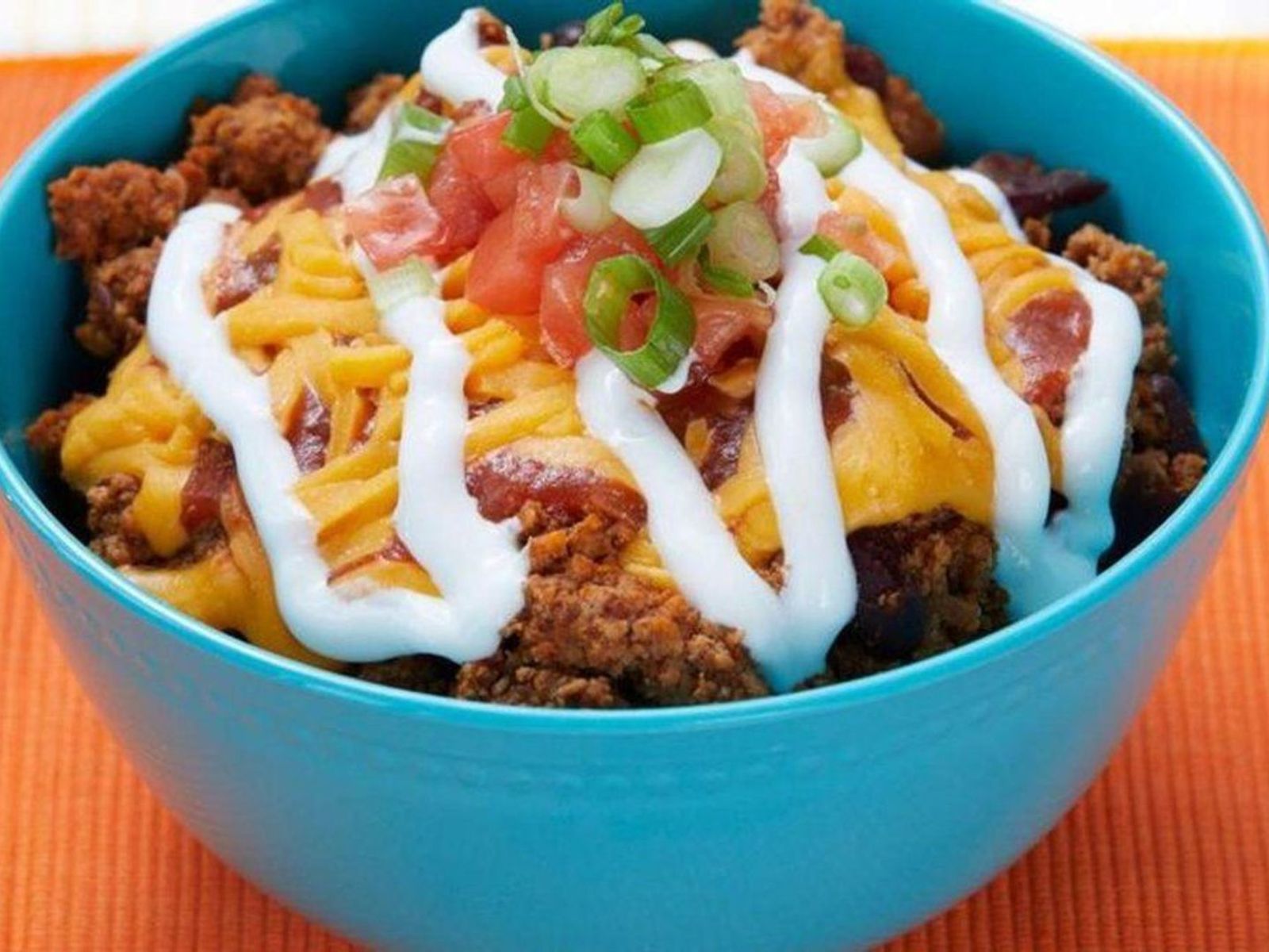 Order Turkey Chili Bowl food online from Muscle maker grill (chelsea) store, New York on bringmethat.com