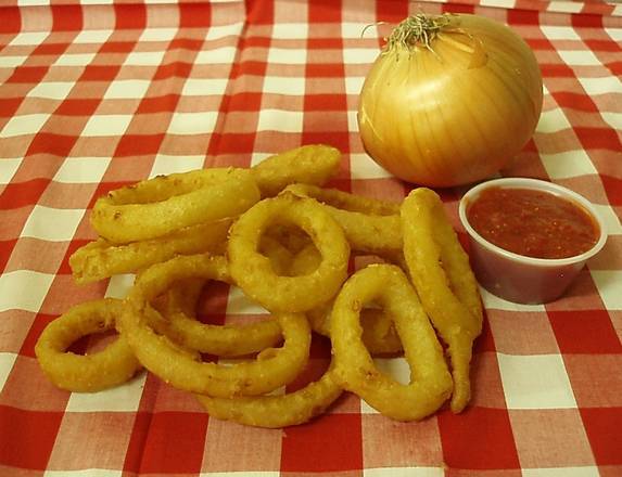 Order Onion Rings food online from Waldo Cooneys Pizza - 111th St. store, Chicago on bringmethat.com