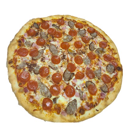 Order Meat Lover Pizza food online from Queens Blvd Pizzeria Inc. store, Elmhurst on bringmethat.com