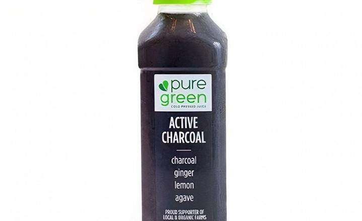 Order Active Charcoal, Cold Pressed Juice (Detox) food online from Pure Green store, Carmel on bringmethat.com