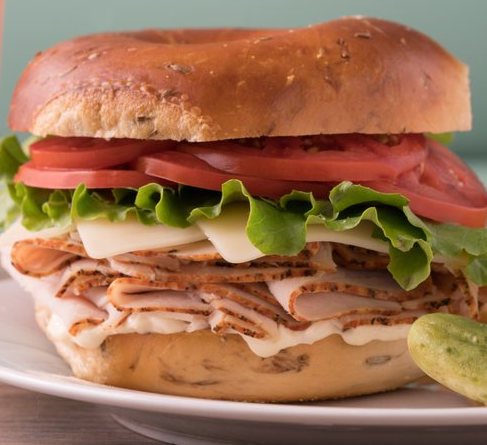 Order 38. BLT Sandwich food online from Goldberg's Famous Bagels store, Katonah on bringmethat.com