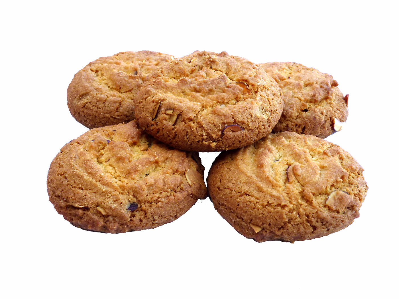 Order Almond Cookies (6 pieces) food online from An Xuyen Bakery store, Portland on bringmethat.com