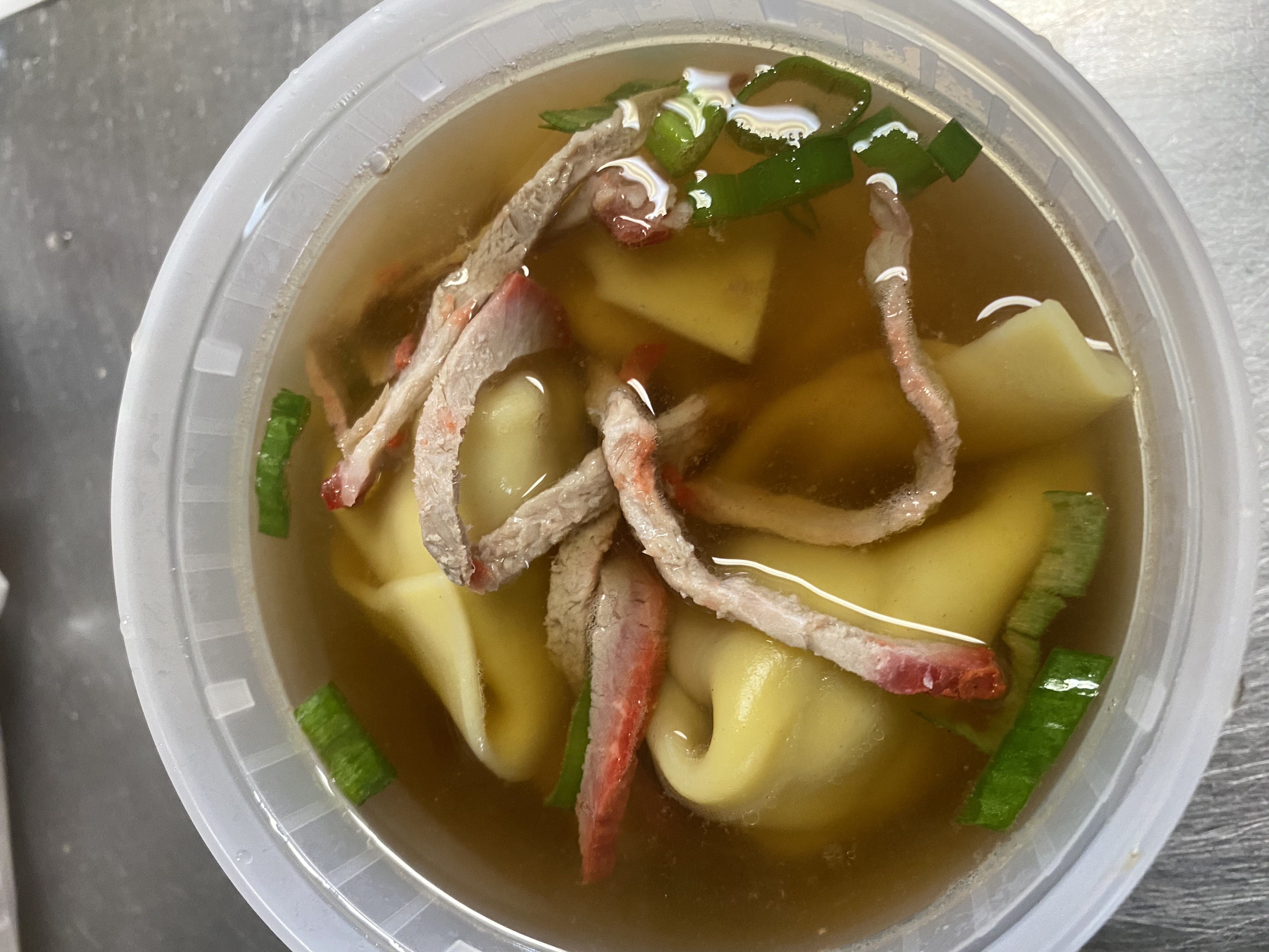 Order 13. Wonton Soup food online from Chopsticks House store, Bloomfield on bringmethat.com