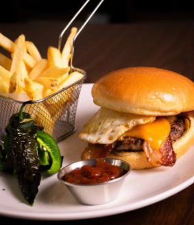 Order Chappie's Burger food online from Chappie Cafe store, Palatine on bringmethat.com