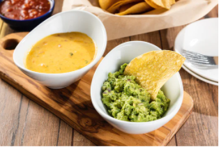 Order Guac/Queso Duo food online from Great American Cookie - Texarkana store, Texarkana on bringmethat.com
