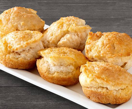 Order Biscuits (6 pcs) food online from Brown's Chicken & Pasta store, Bolingbrook on bringmethat.com