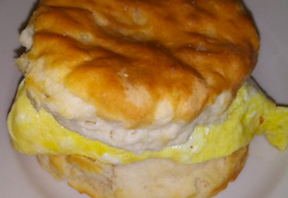Order Egg Biscuit food online from Amber Restaurant store, Knoxville on bringmethat.com