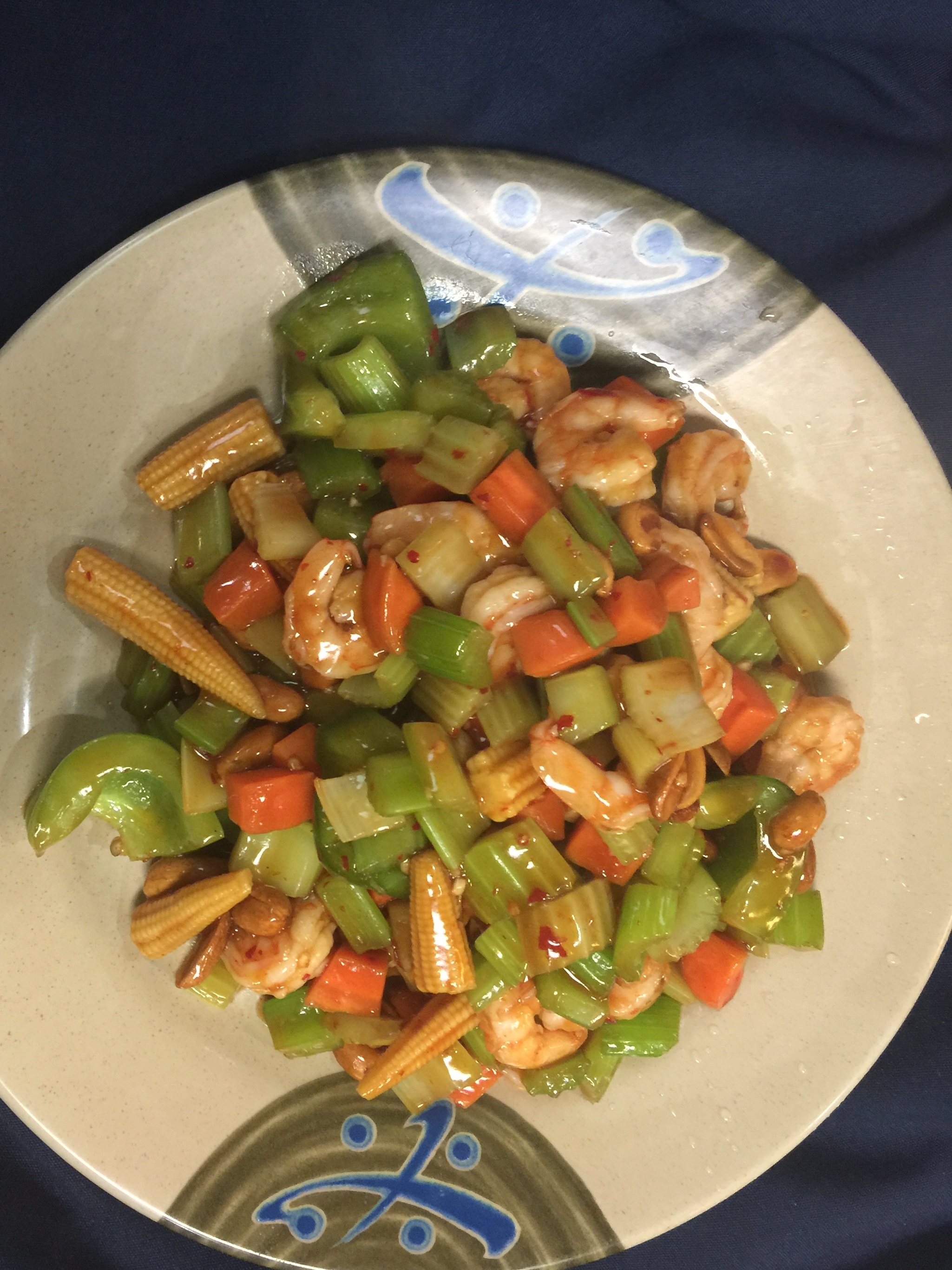Order 100. Quart of Kung Pao Shrimp food online from Golden cuisine store, Philadelphia on bringmethat.com