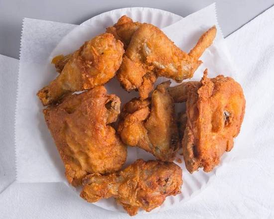 Order 2 Pc's Mix Chicken Only food online from Jezif Fried Chicken store, Perth Amboy on bringmethat.com