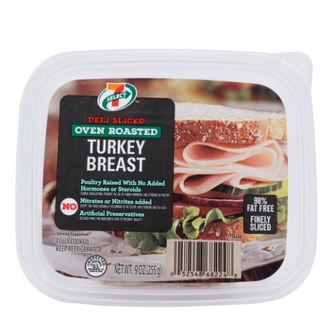 Order 7-Select Oven Roasted Turkey Lunch Meat 9oz food online from 7-Eleven store, Eugene on bringmethat.com