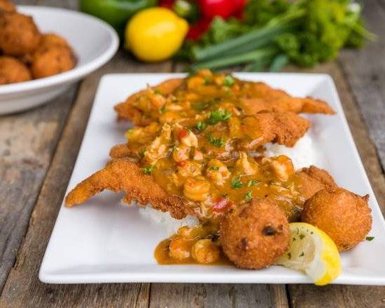 Order Catfish Acadian food online from Don's Seafood Hut store, Metairie on bringmethat.com