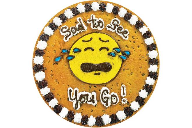 Order Sad To See You Go! - O4019  food online from Great American Cookies store, Dallas County on bringmethat.com