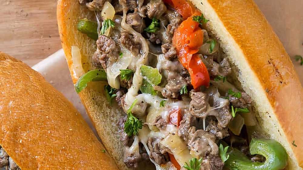 Order 38.Philly Steak Hero Combo - Combo food online from Super Kennedy Chicken store, Bronx on bringmethat.com
