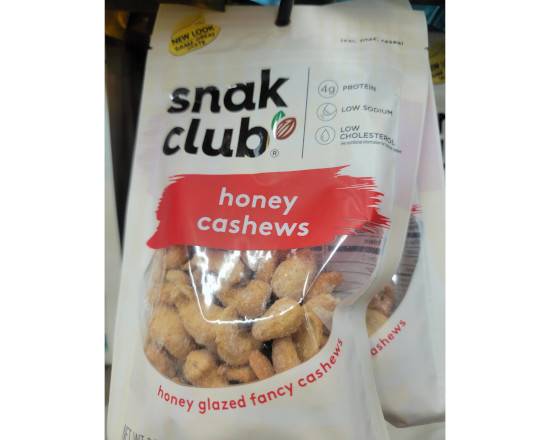 Order Snack club honey cashews food online from Hub Market & Deli store, San Diego on bringmethat.com