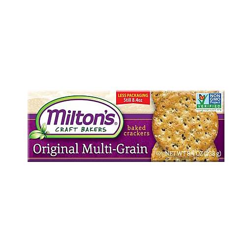 Order Milton's Crackers Multi-Grain (8.4 OZ) 130186 food online from BevMo! store, Milpitas on bringmethat.com