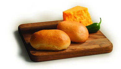 Order Sausage, Jalapeno & Cheese Kolache food online from Kolache Factory Research store, The Woodlands on bringmethat.com