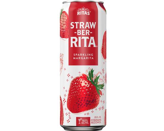Order Rita's Straw-BerRita 25 fl oz. (ABV 8%)  food online from Central Liquor Market store, Los Angeles on bringmethat.com