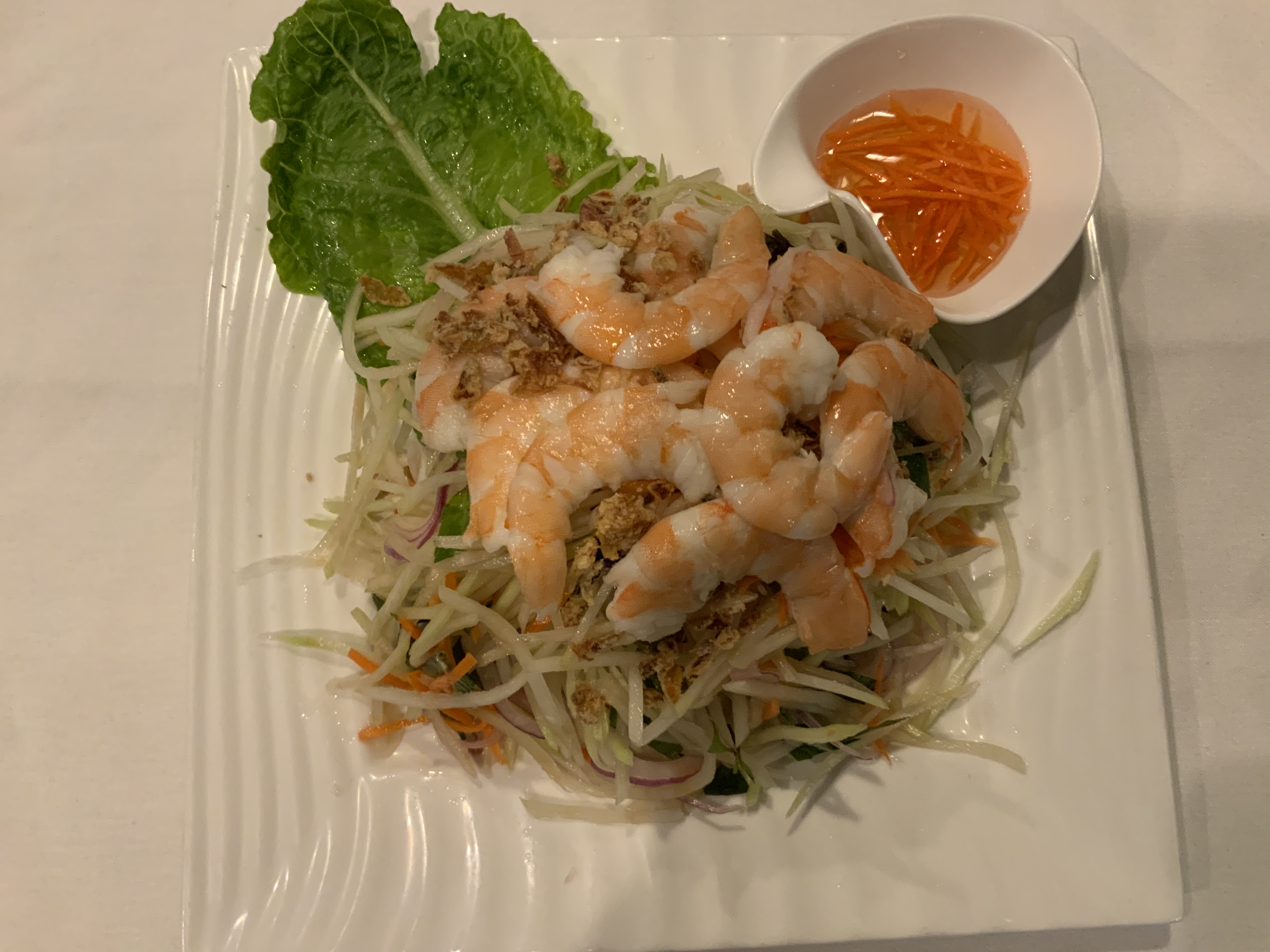 Order Shrimp Papaya Salad food online from Golden Crab House store, San Francisco on bringmethat.com