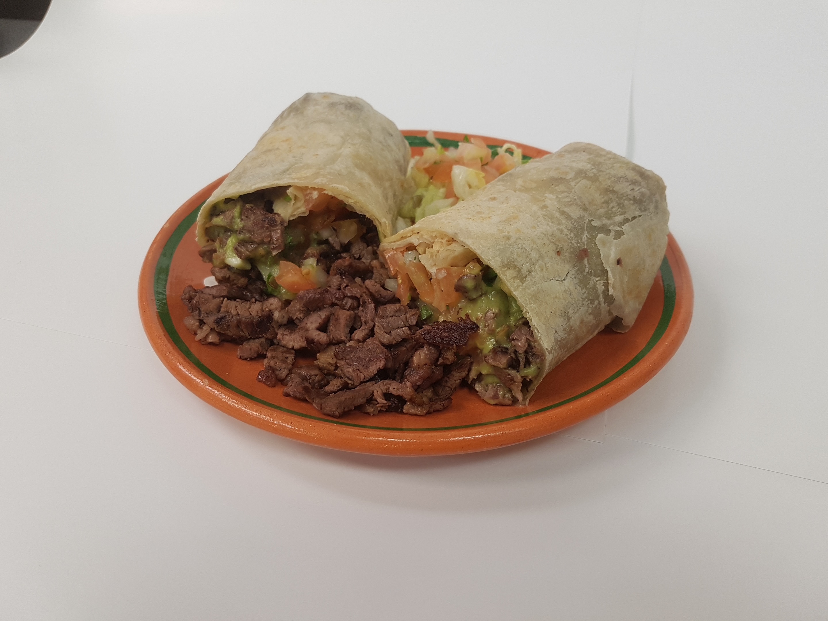 Order California Burrito food online from Rivas Mexican Grill store, North Las Vegas on bringmethat.com