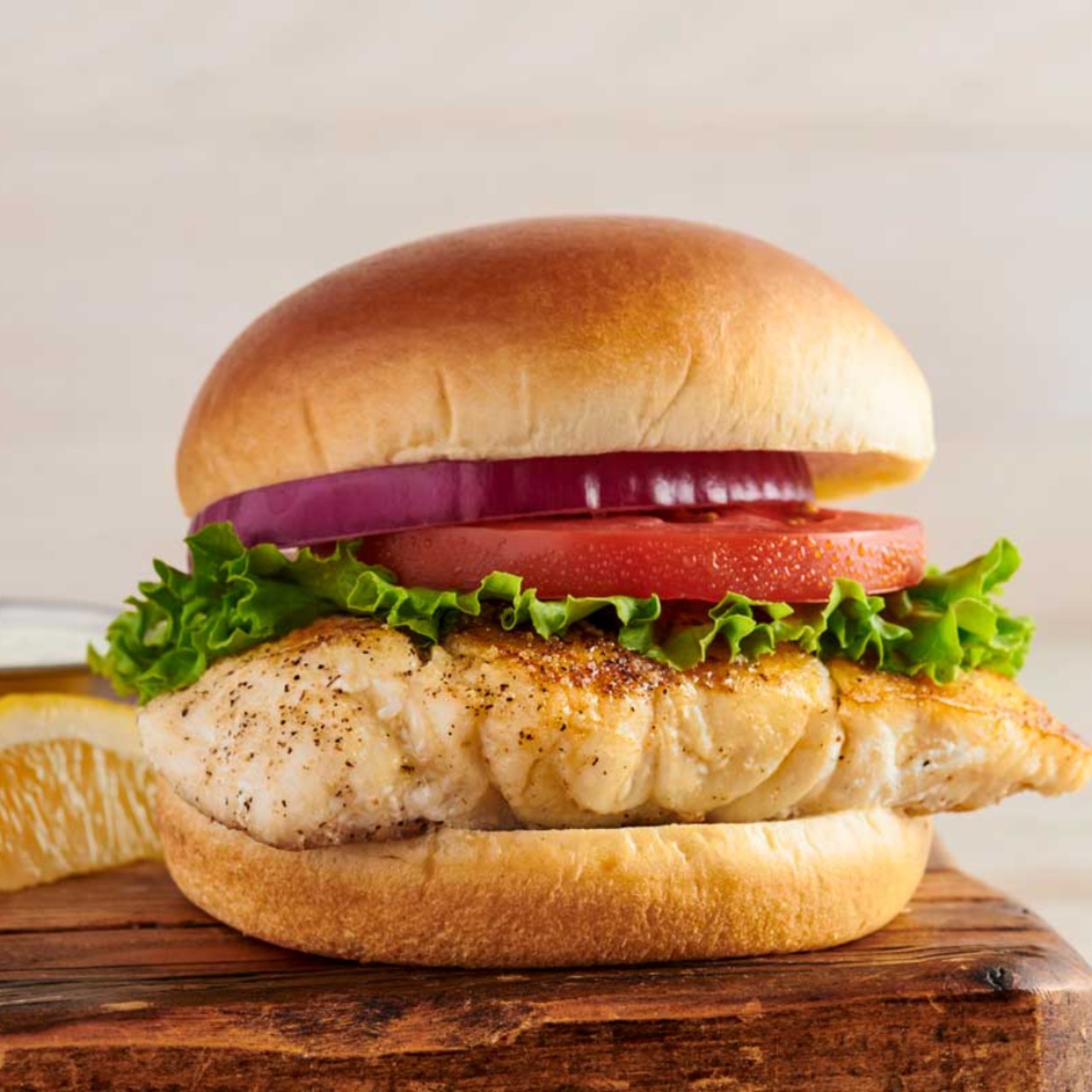 Order Big Fish Sandwich food online from Hootie Bait & Tackle store, Ontario on bringmethat.com