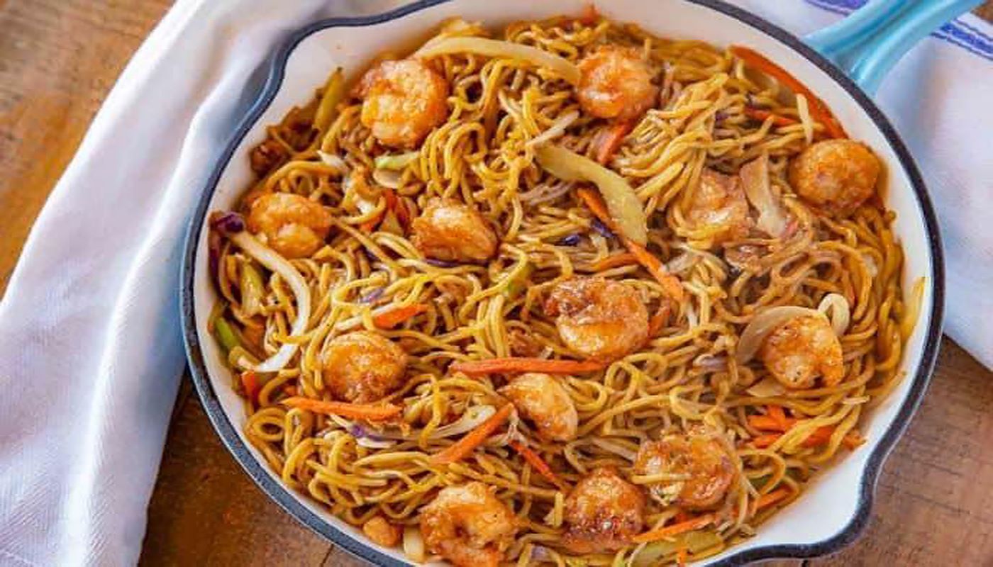 Order Shrimp Lo Mein food online from China Dragon store, Baltimore on bringmethat.com