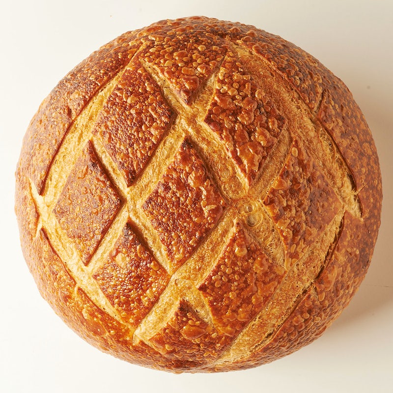 Order Sourdough Round 1 1/2 Pound food online from Boudin store, San Jose on bringmethat.com