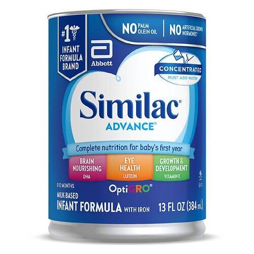 Order Similac Infant Formula with Iron, Concentrated Liquid - 13.0 fl oz food online from Walgreens store, Memphis on bringmethat.com