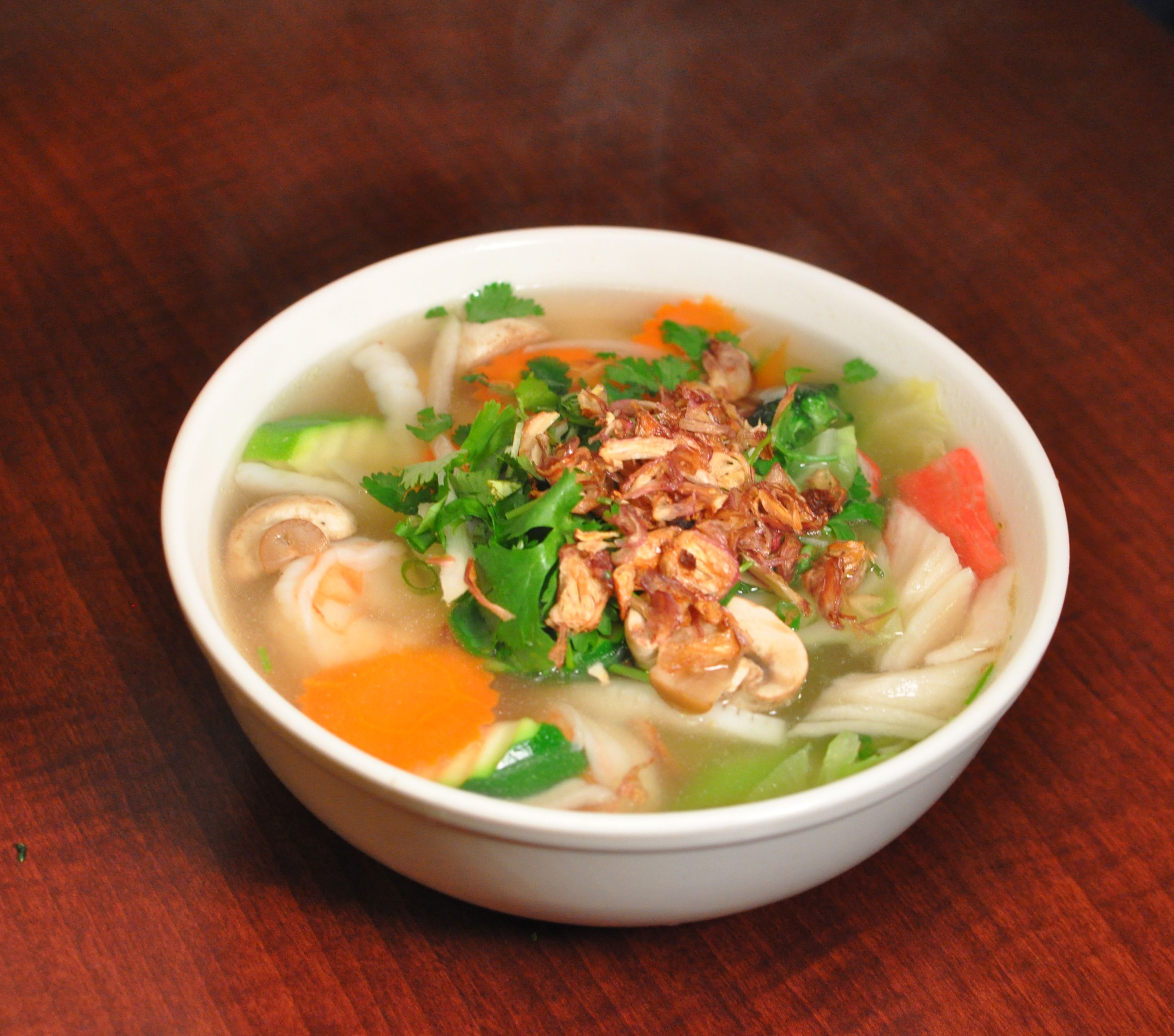 Order P12. Seafood Noodle Soup food online from Dang Vietnamese Restaurant store, Bend on bringmethat.com