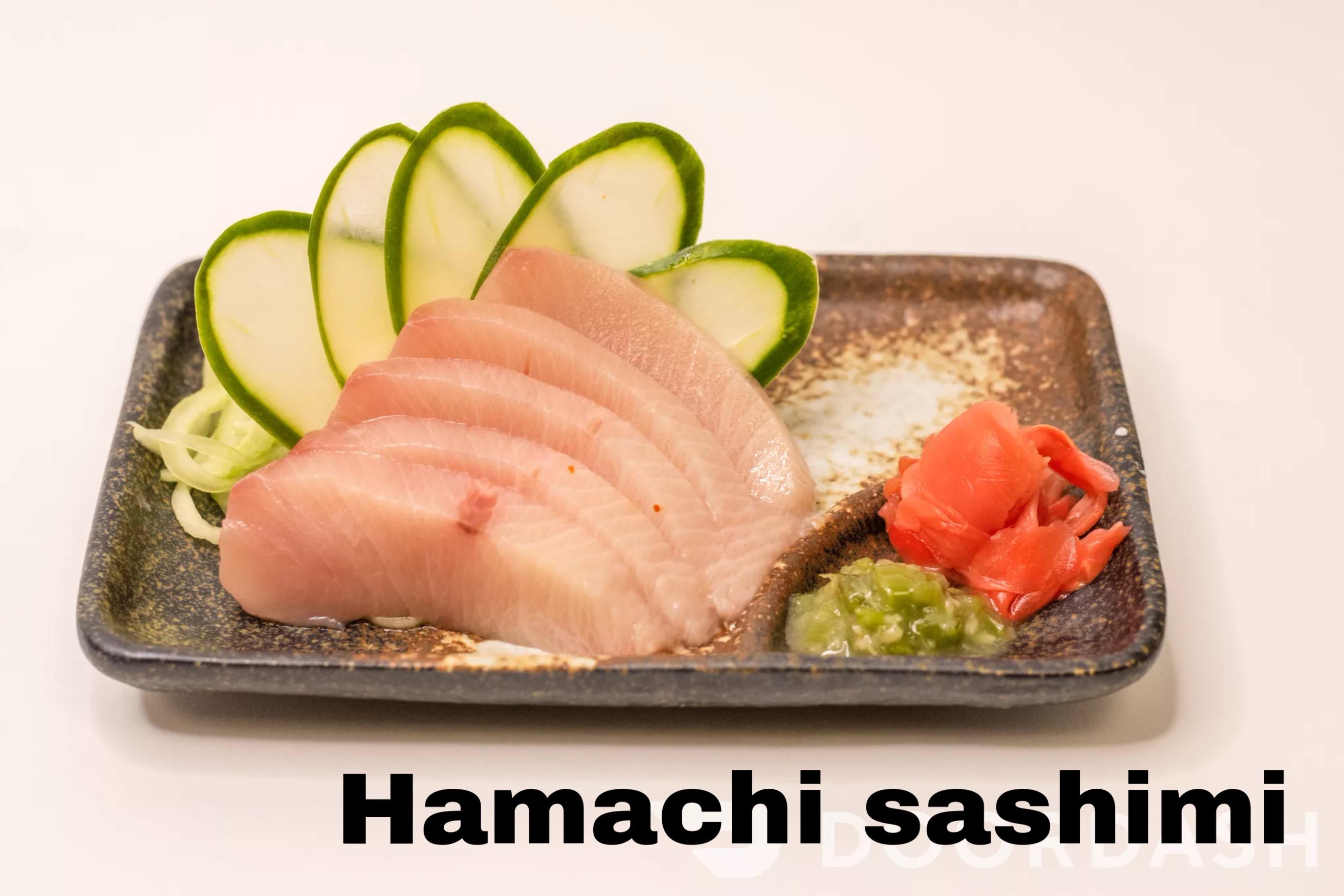 Order yellow tail sashimi food online from Fugu Sushi store, San Antonio on bringmethat.com