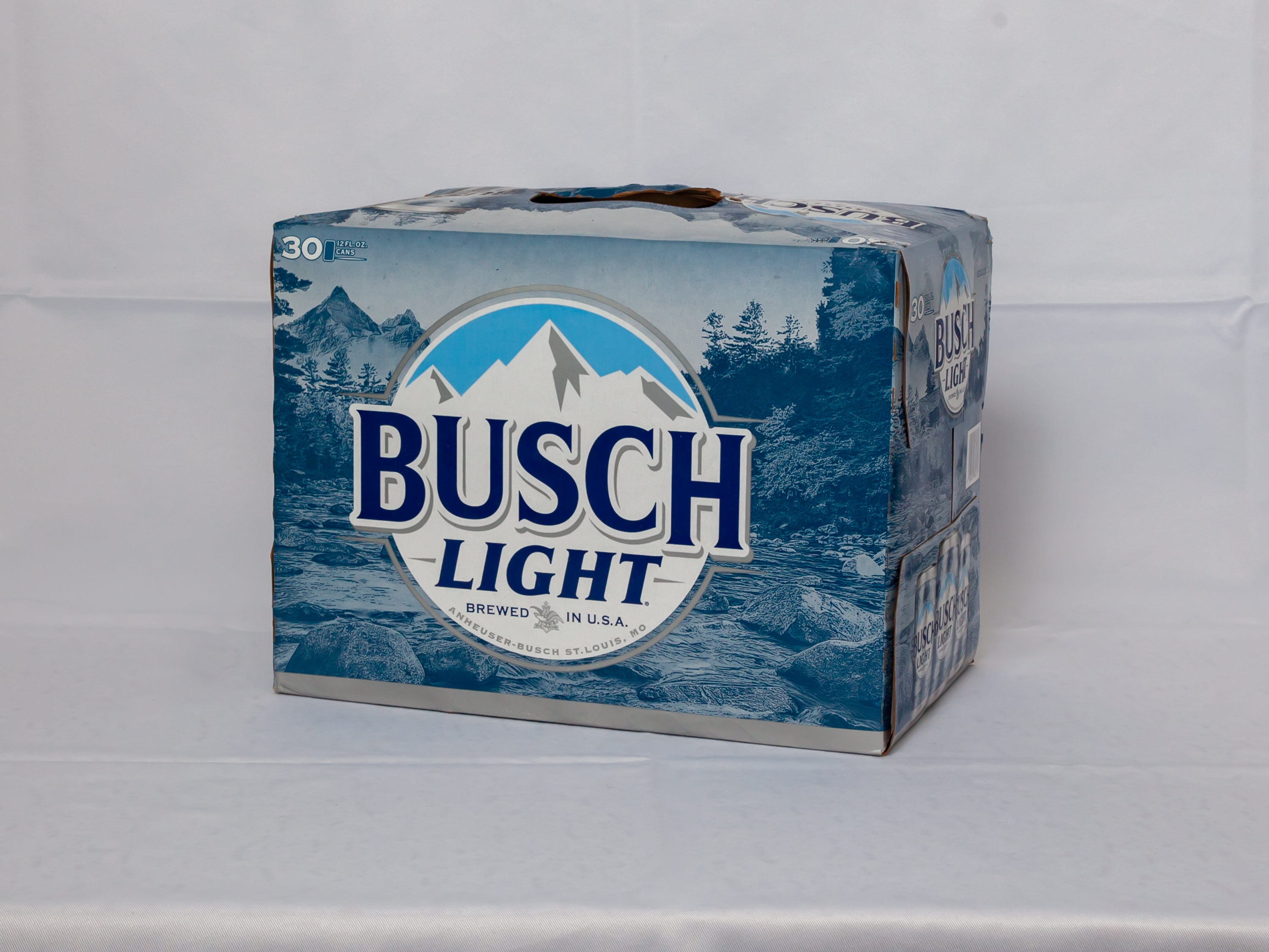 Order Busch Light 30 Pack Cans 12 OZ Beer food online from Country Club Hills Food And Liquor store, Country Club Hills on bringmethat.com
