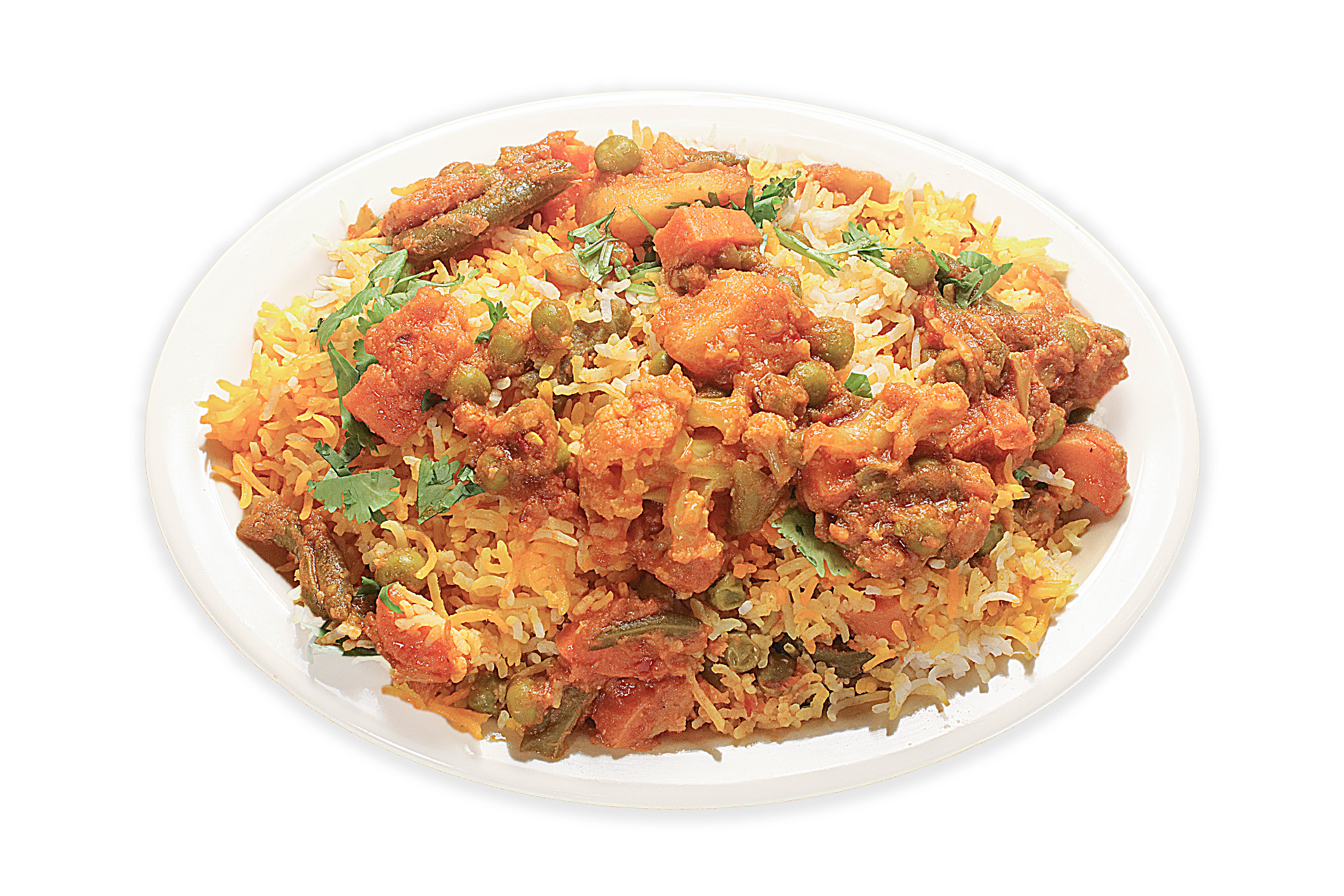 Order Veggie Biryani food online from Asma's Cuisine Indian Restaurant store, Duluth on bringmethat.com