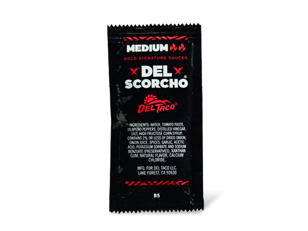 Order Del Scorcho - Medium food online from Del Taco store, Palm Desert on bringmethat.com