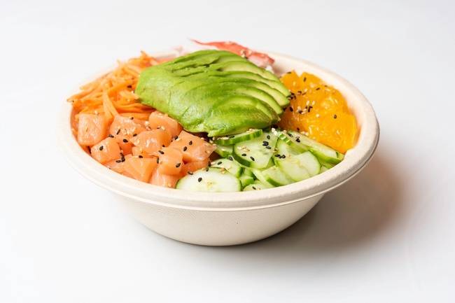 Order Rainbow Bowl (Regular) food online from Poke Poke store, Dearborn on bringmethat.com