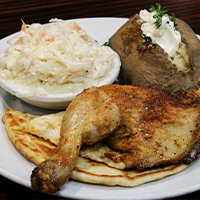 Order Quarter Chicken Dinner food online from Silver Spoon Diner store, Queens on bringmethat.com
