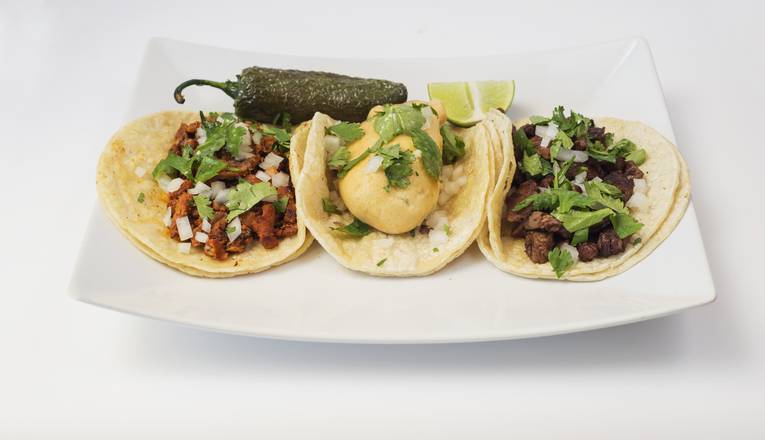 Order Tacos food online from Taco Veloz store, Chamblee on bringmethat.com