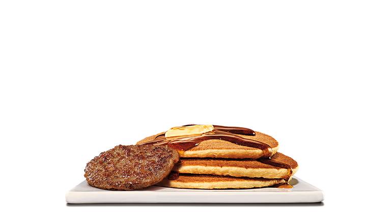 Order Pancakes & Sausage Platter food online from Burger King store, Rumford on bringmethat.com