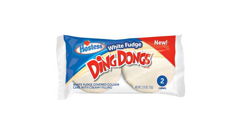 Order Hostess White Fudge Ding Dongs food online from Red Roof Market store, Lafollette on bringmethat.com