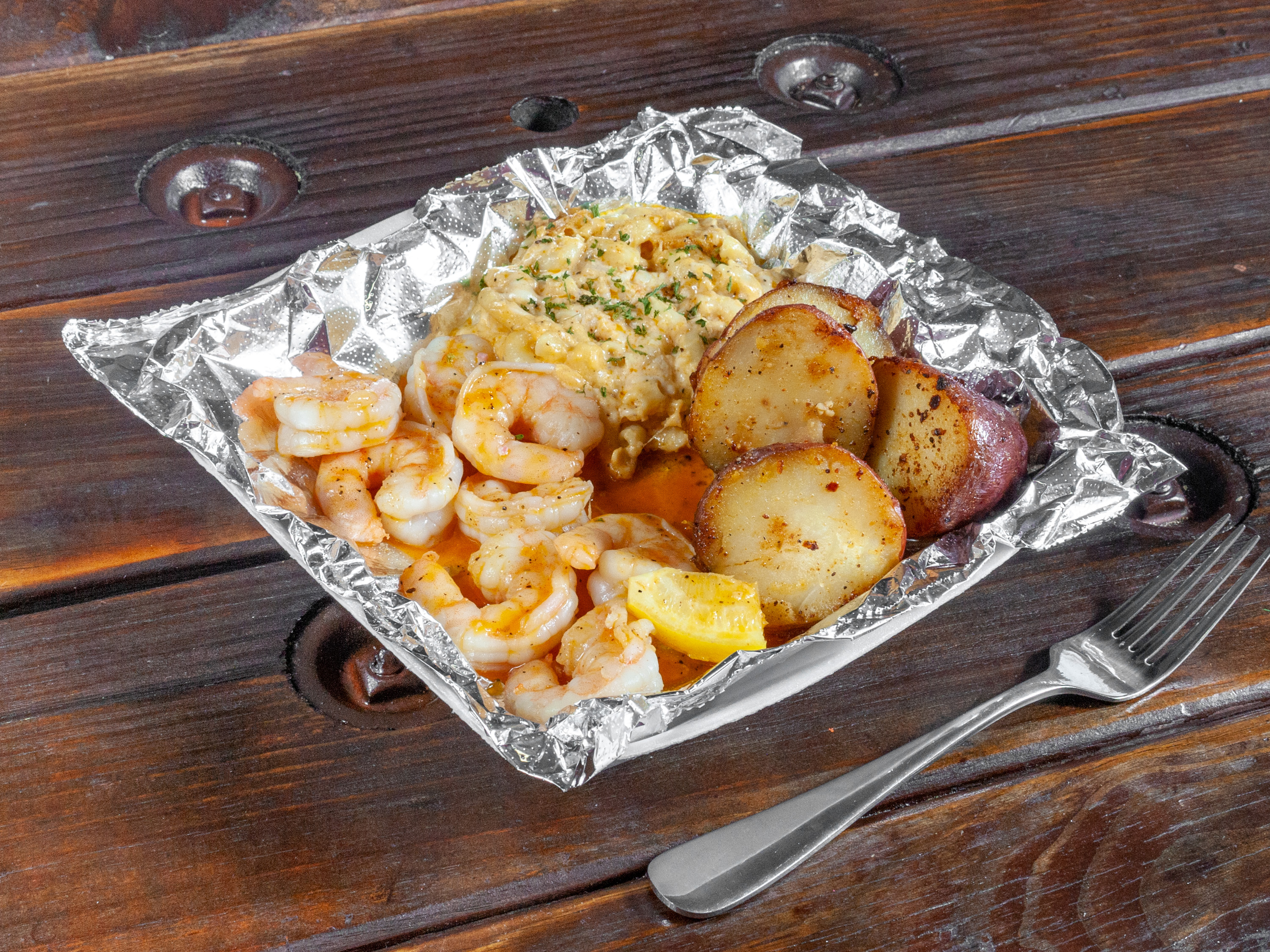Order Grilled Shrimp Platter (10 Jumbo Shrimp) food online from Seafood Boil NC store, Mount Holly on bringmethat.com