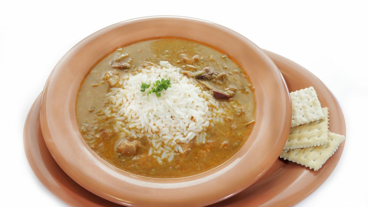 Order Chicken and Sausage Gumbo food online from The Station Seafood Co. store, Houston on bringmethat.com