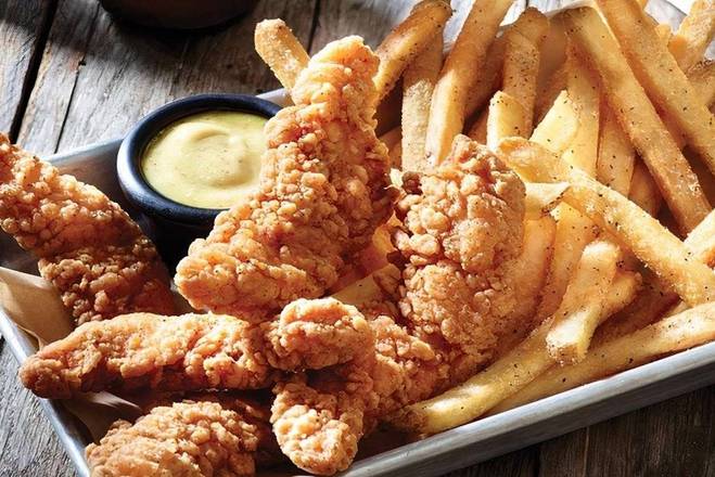 Order Chicken Tender Basket food online from The Crab House store, Englewood on bringmethat.com