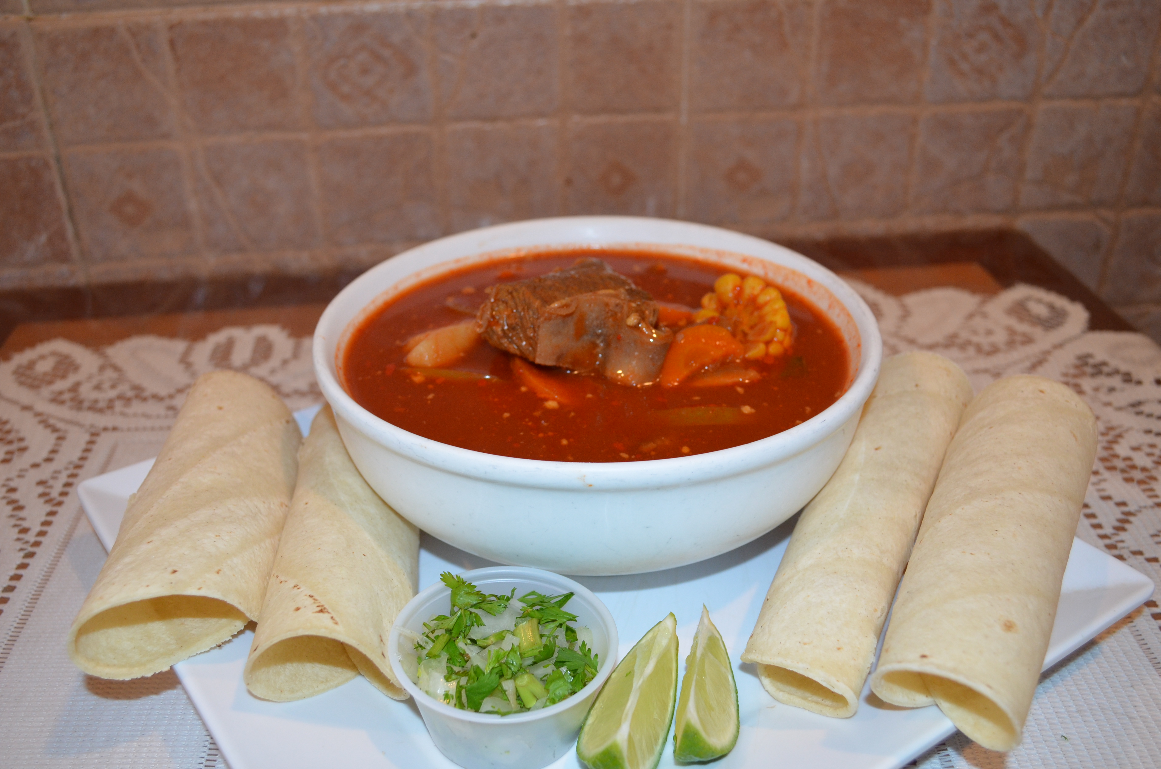 Order Mexican Beef Soup food online from Taco Veloz VIP store, Bronx on bringmethat.com